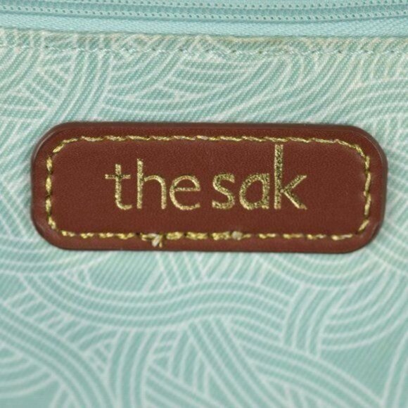 The Sak Women's Cream Leather Zip Closure Crossbody Bag - Picture 7 of 7